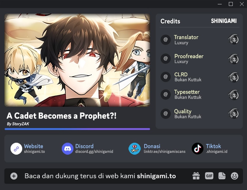 A Cadet Becomes A Prophet?! Chapter 3 page 2