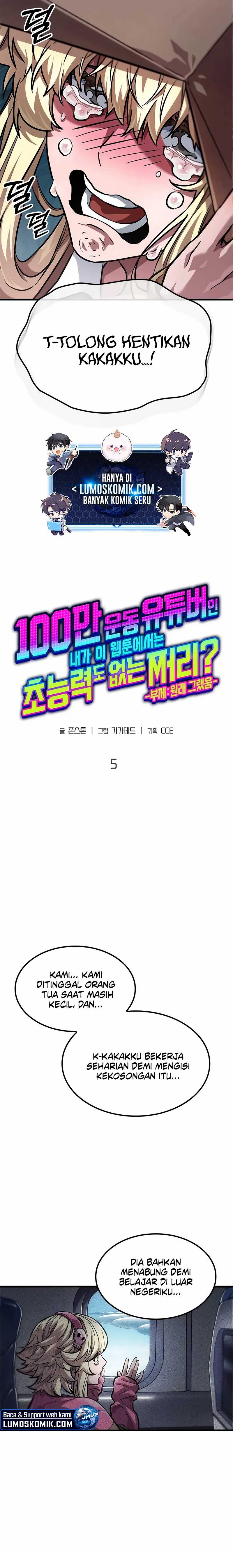 A Million-Sub Gym Influencer Becomes a Webtoon Loser? Chapter 05