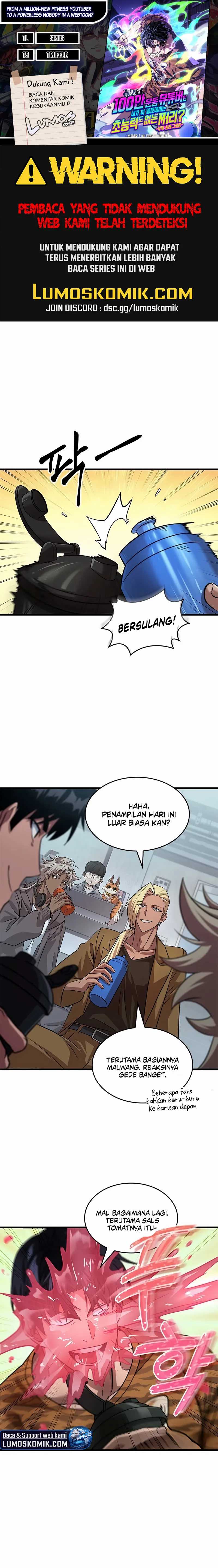 A Million-Sub Gym Influencer Becomes a Webtoon Loser? Chapter 06