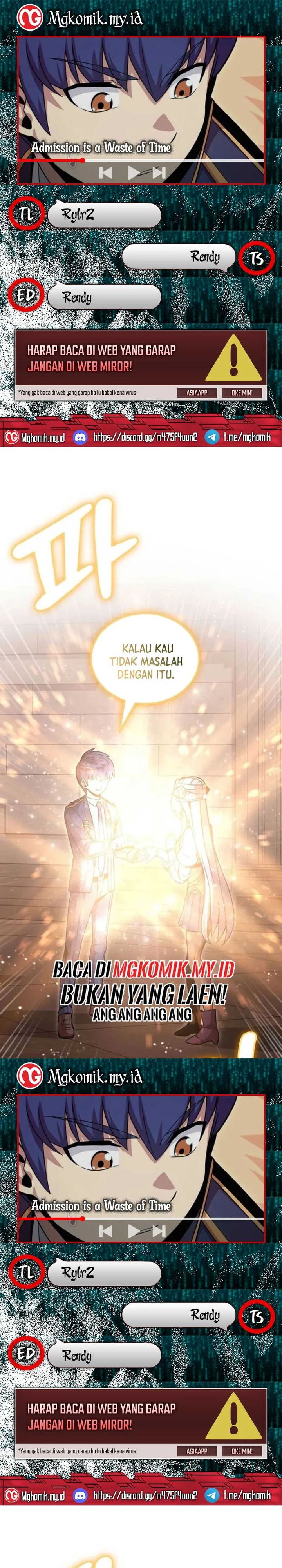 Baca Komik Admission is a Waste of Time Chapter 51 halaman 1