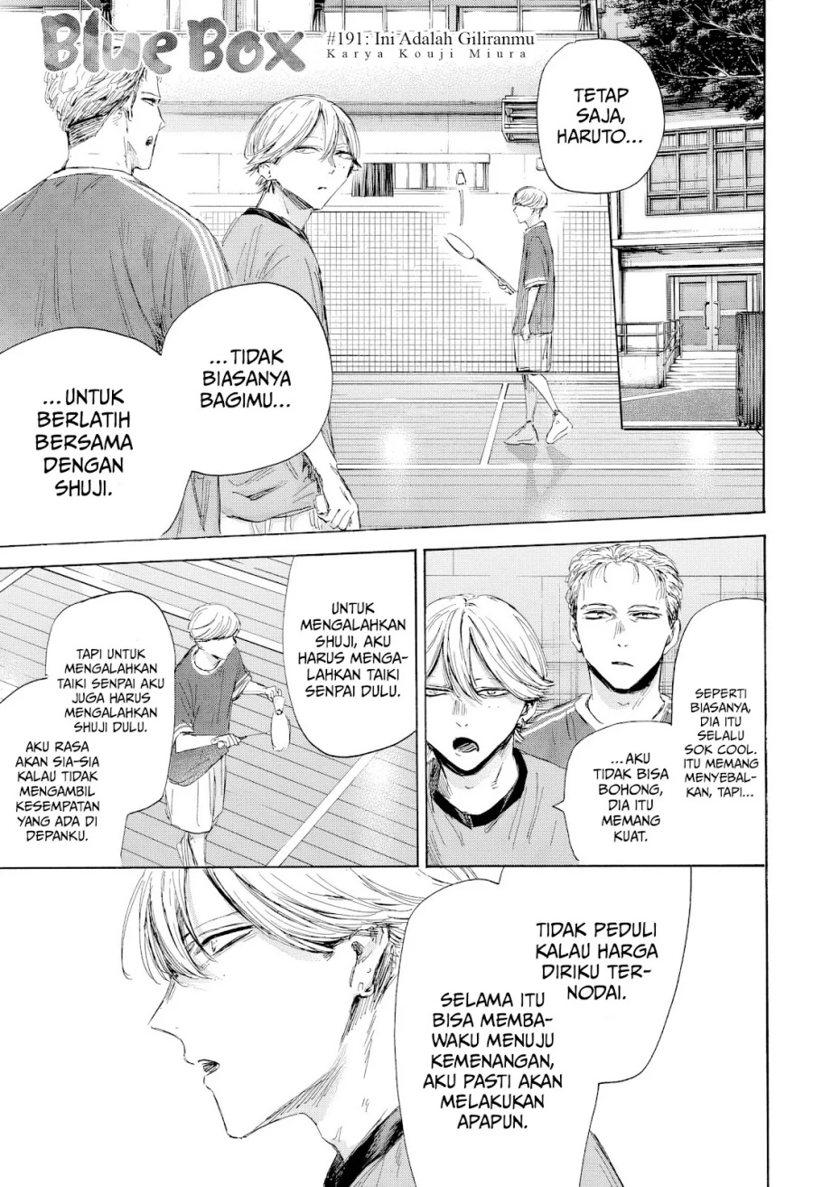 Ao no Hako  Chapter 191