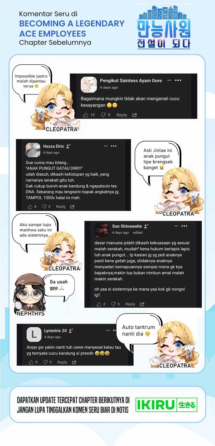 Becoming a Legendary Ace Employee  Chapter 78