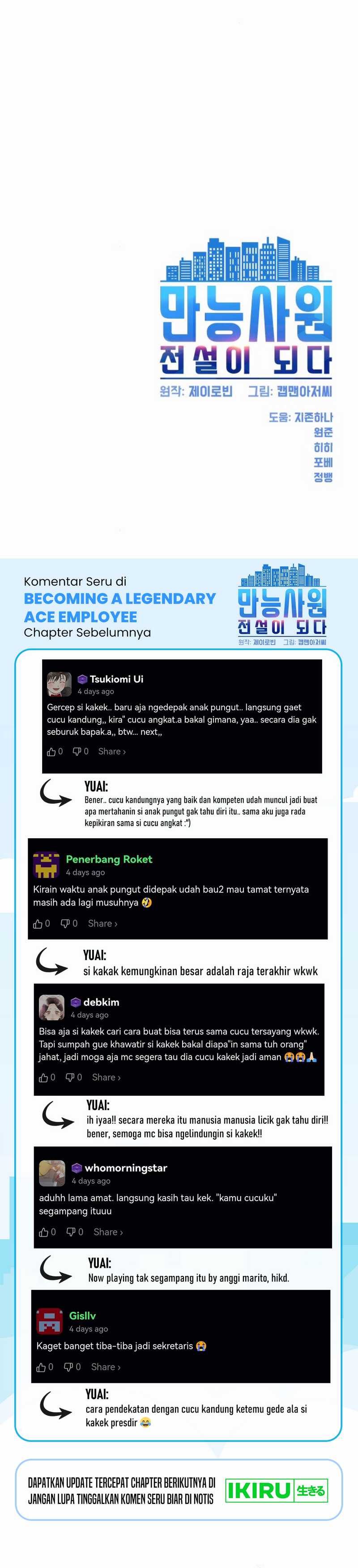 Becoming a Legendary Ace Employee Chapter 84 page 98
