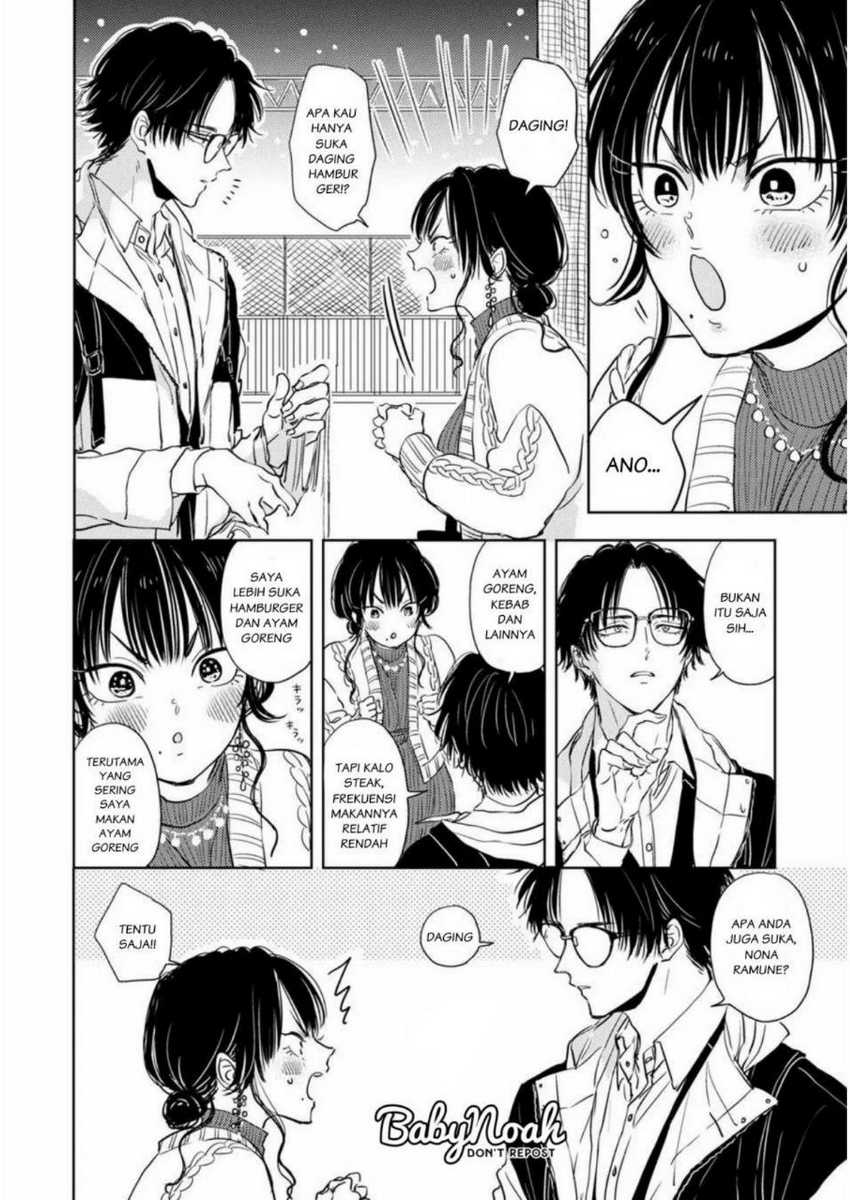 Buaiso na Tanto ga Zenzen Te wo Dashitekurenakute Mukatsuku!! Chapter 03