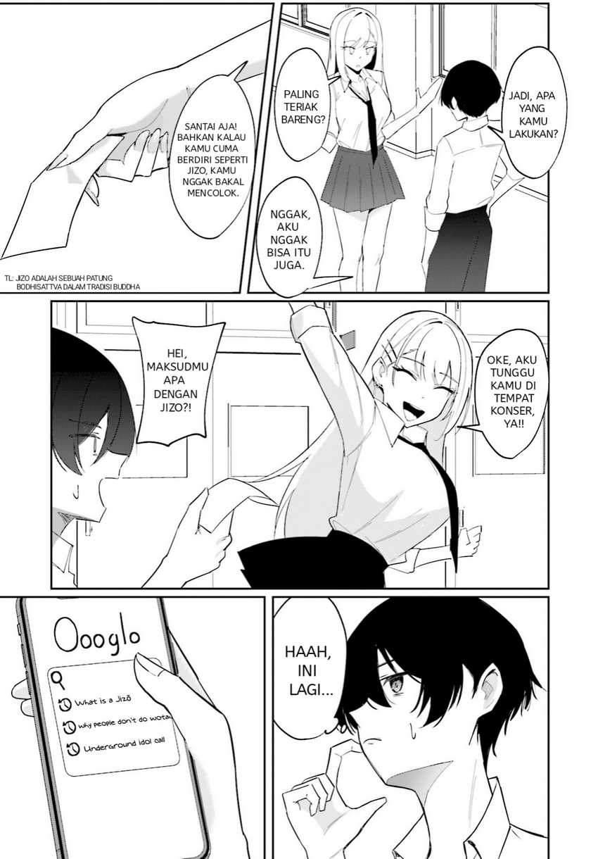 Chika Idol wo Kage de Sasaeru Ore  Chapter 03