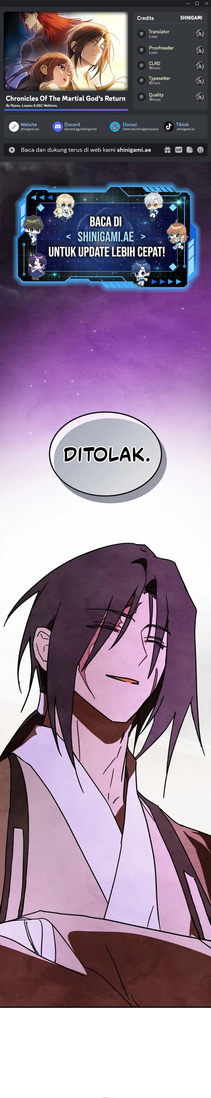 Chronicles Of The Martial God’s Return  Chapter 1303