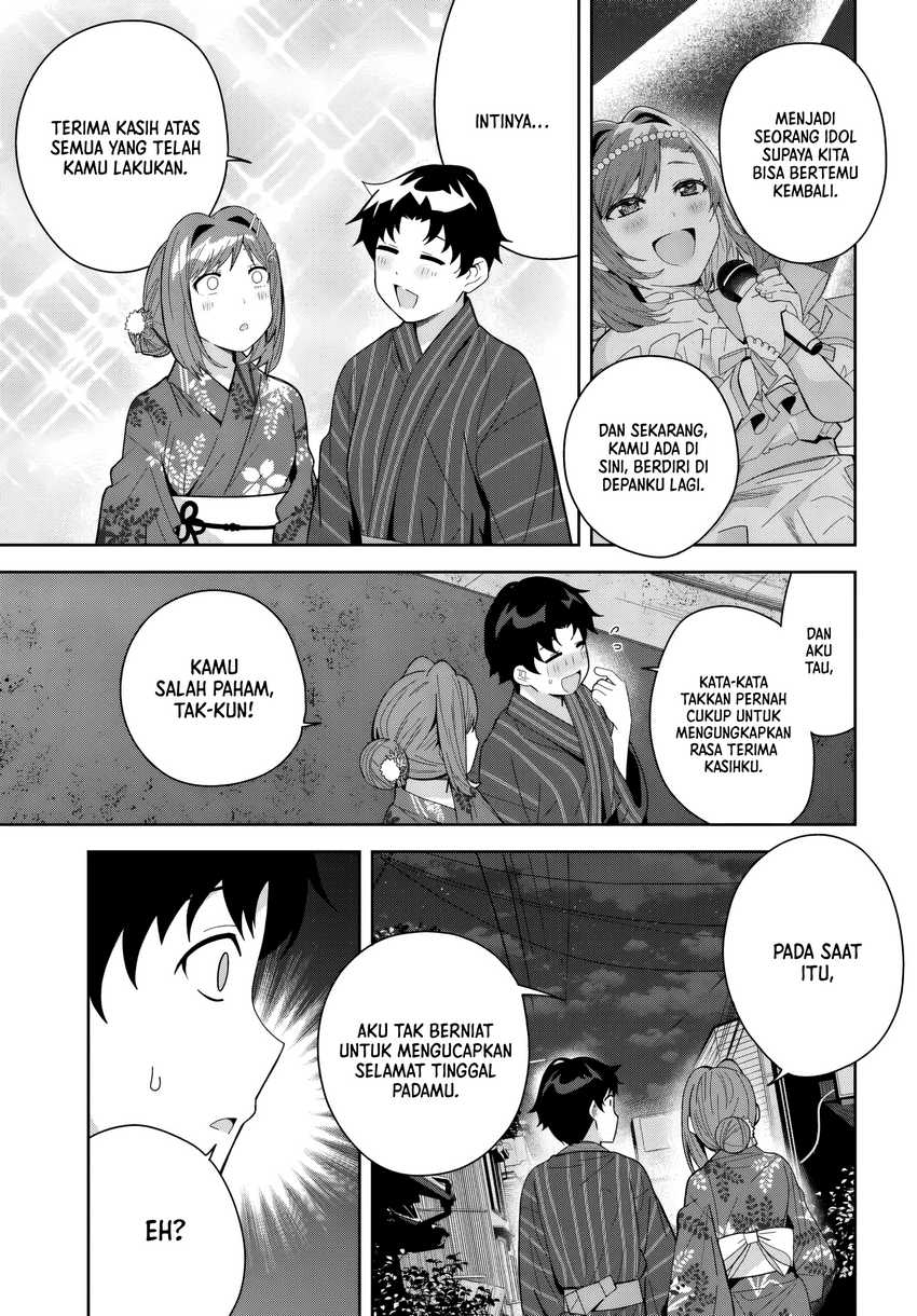 Classmate no Moto Idol ga, Tonikaku Kyodou Fushin Nan desu Chapter 23 page 58