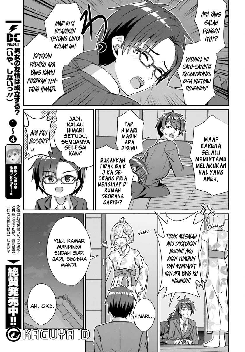 Baca Komik Danjou no Yuujou wa Seiritsu Suru? (Iya, Shinai!!) Chapter 35 halaman 17