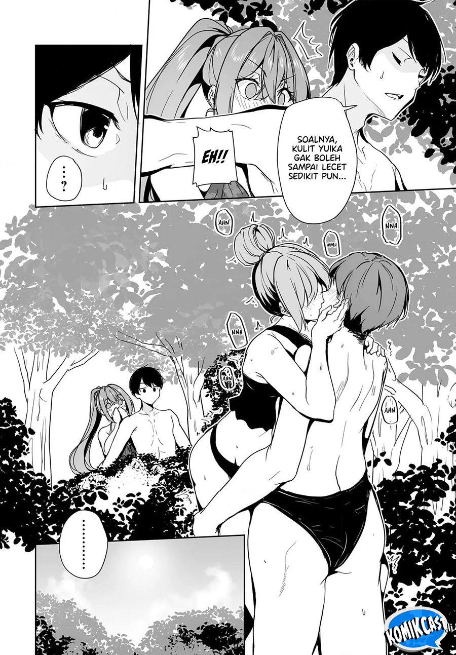 Baca Komik Danshi dato Omotteita Osananajimi to no Shinkon Seikatsu ga Umakuiki sugiru Kudan ni Tsuite Chapter 16.1 halaman 13
