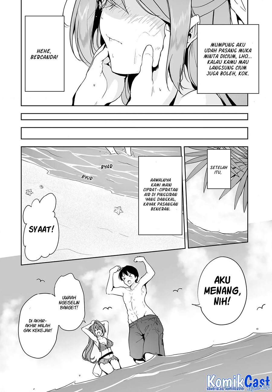 Baca Komik Danshi dato Omotteita Osananajimi to no Shinkon Seikatsu ga Umakuiki sugiru Kudan ni Tsuite Chapter 16.1 halaman 9