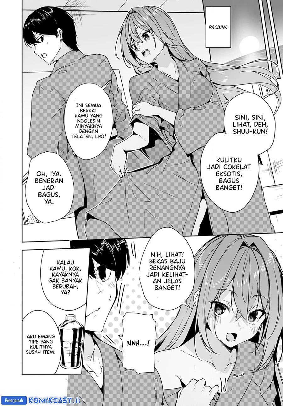 Baca Komik Danshi dato Omotteita Osananajimi to no Shinkon Seikatsu ga Umakuiki sugiru Kudan ni Tsuite Chapter 16.2 halaman 11