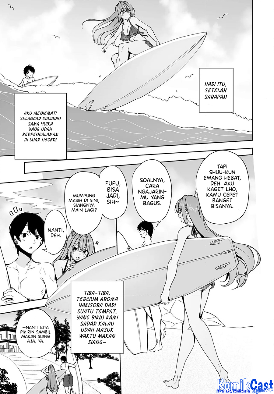 Baca Komik Danshi dato Omotteita Osananajimi to no Shinkon Seikatsu ga Umakuiki sugiru Kudan ni Tsuite Chapter 16.2 halaman 12