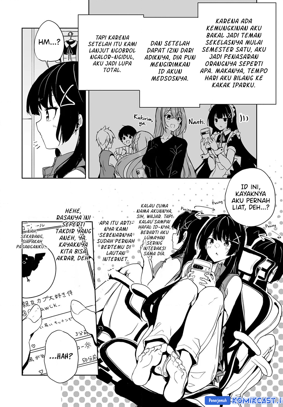 Baca Komik Danshi dato Omotteita Osananajimi to no Shinkon Seikatsu ga Umakuiki sugiru Kudan ni Tsuite Chapter 16.2 halaman 17