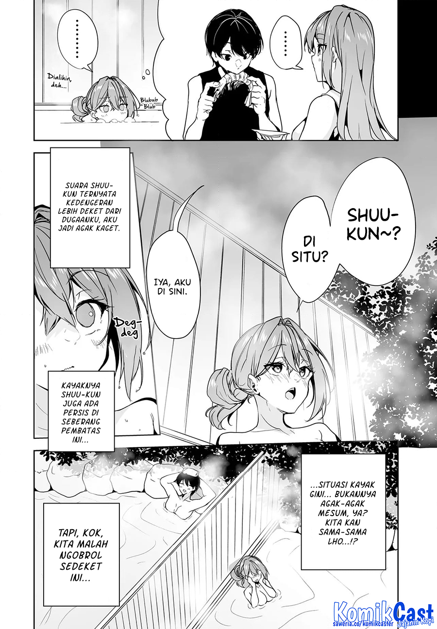 Baca Komik Danshi dato Omotteita Osananajimi to no Shinkon Seikatsu ga Umakuiki sugiru Kudan ni Tsuite Chapter 16.2 halaman 5