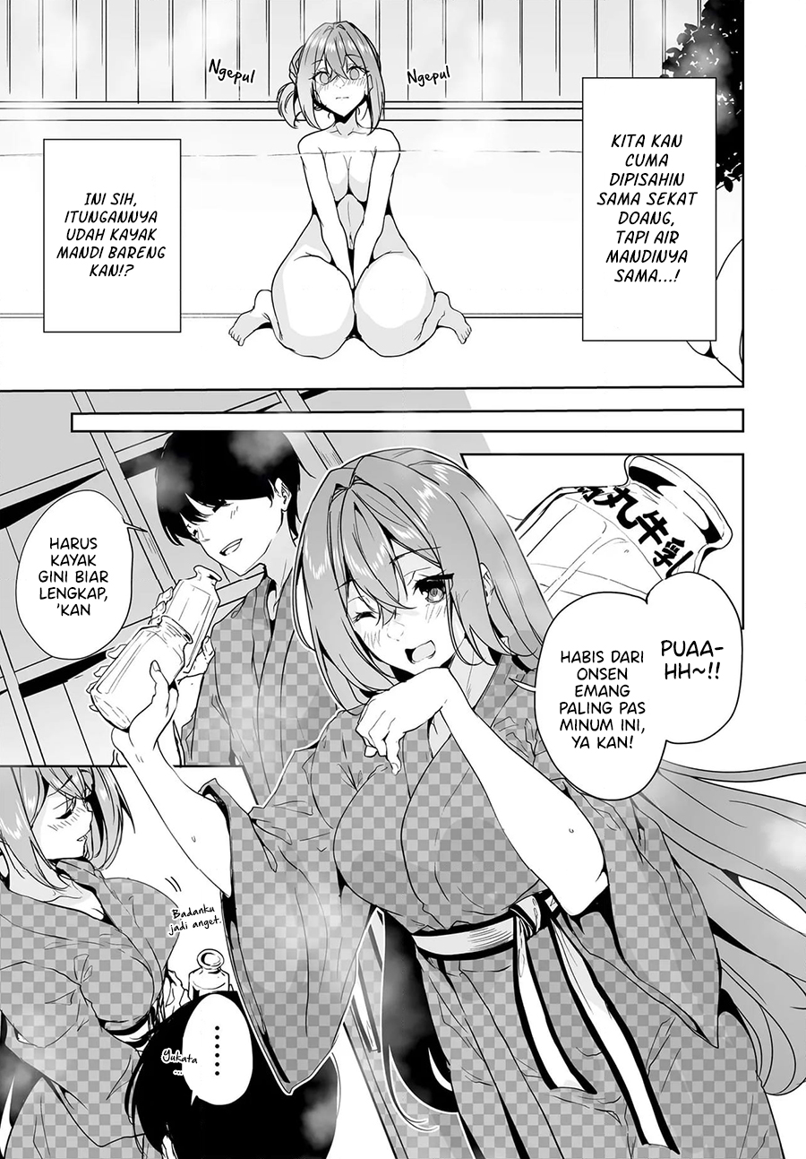 Baca Komik Danshi dato Omotteita Osananajimi to no Shinkon Seikatsu ga Umakuiki sugiru Kudan ni Tsuite Chapter 16.2 halaman 6