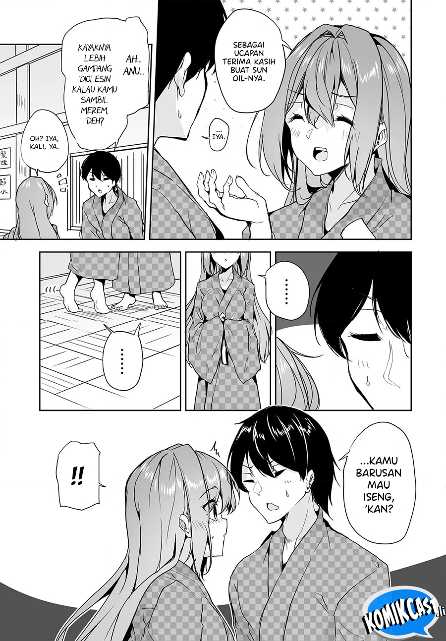 Baca Komik Danshi dato Omotteita Osananajimi to no Shinkon Seikatsu ga Umakuiki sugiru Kudan ni Tsuite Chapter 16.2 halaman 8