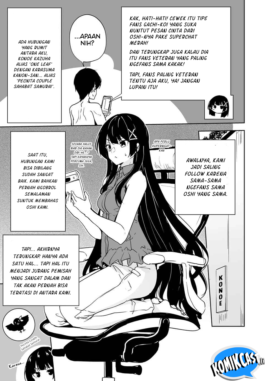 Baca Komik Danshi dato Omotteita Osananajimi to no Shinkon Seikatsu ga Umakuiki sugiru Kudan ni Tsuite Chapter 17.1 halaman 10