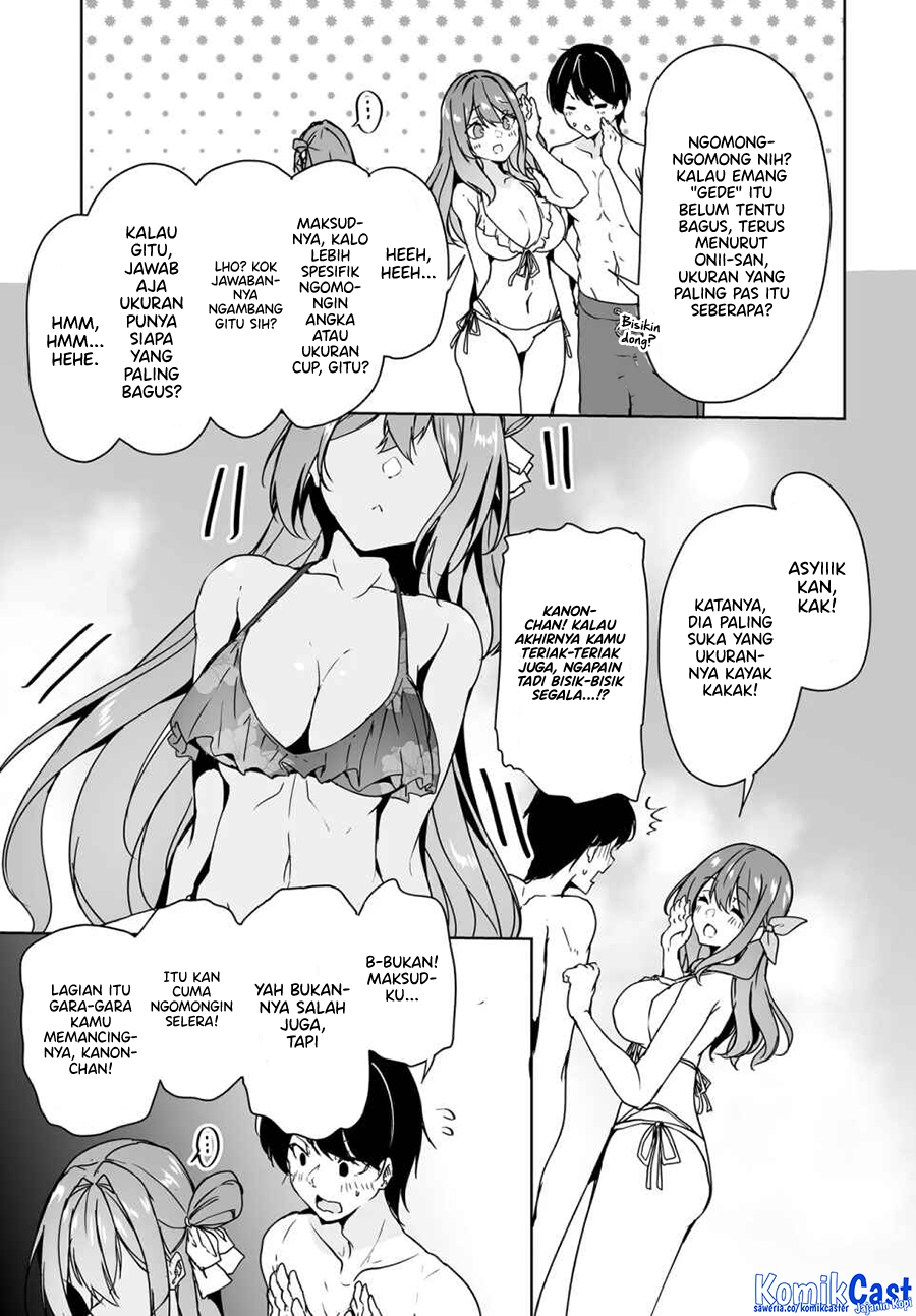 Baca Komik Danshi dato Omotteita Osananajimi to no Shinkon Seikatsu ga Umakuiki sugiru Kudan ni Tsuite Chapter 17.2 halaman 12