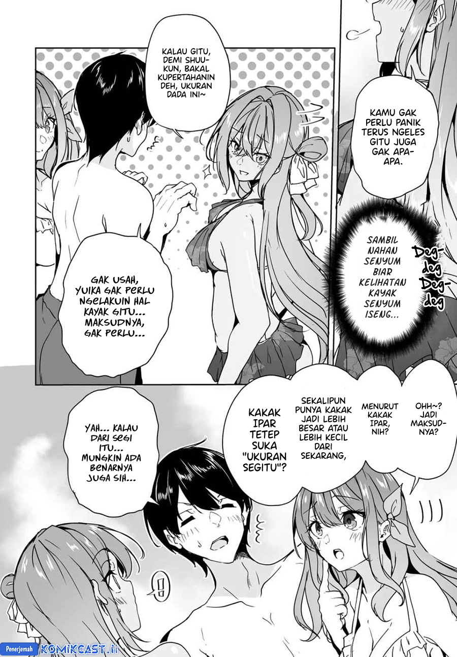 Baca Komik Danshi dato Omotteita Osananajimi to no Shinkon Seikatsu ga Umakuiki sugiru Kudan ni Tsuite Chapter 17.2 halaman 13