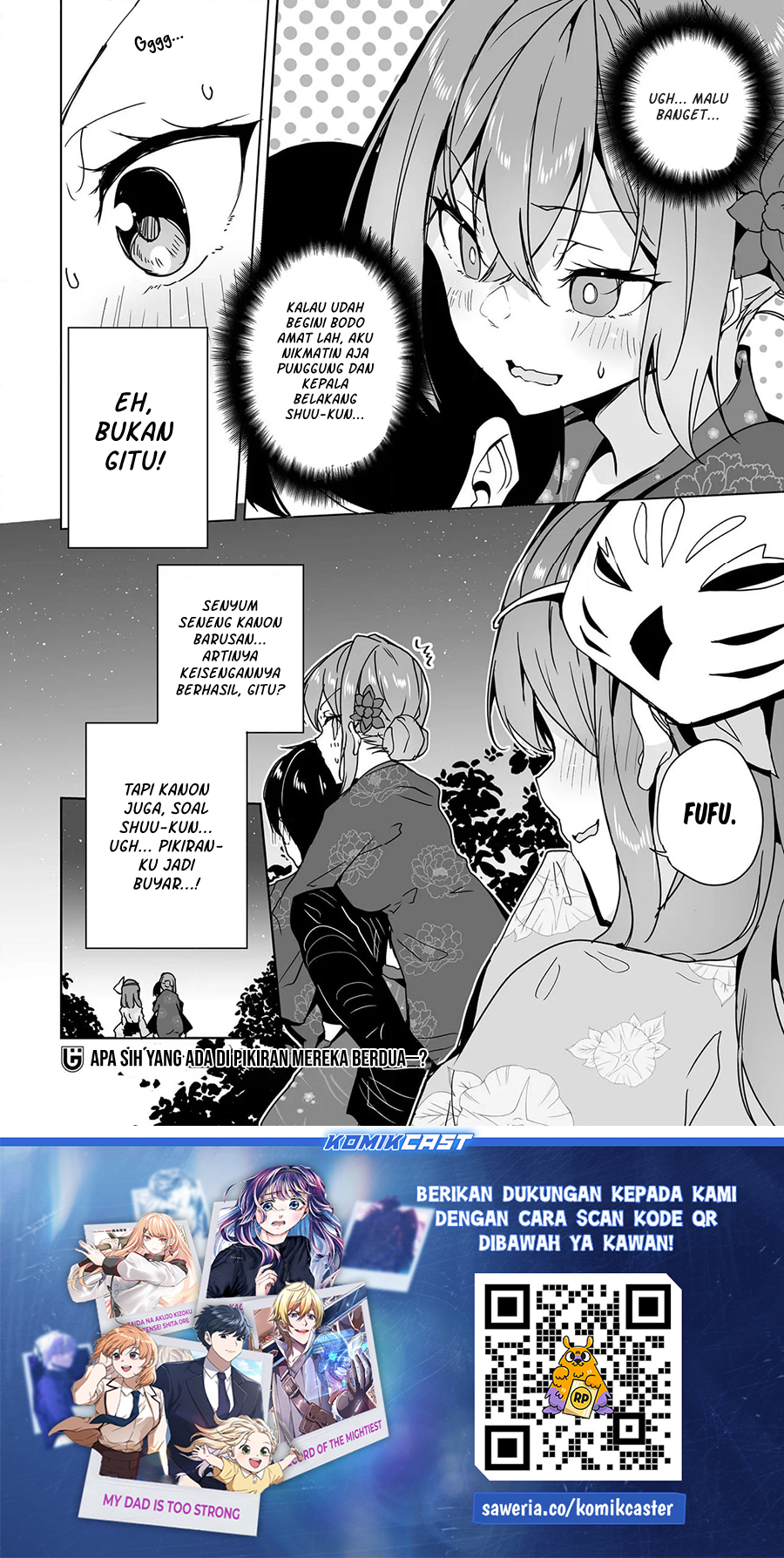 Danshi dato Omotteita Osananajimi to no Shinkon Seikatsu ga Umakuiki sugiru Kudan ni Tsuite Chapter 18 page 58