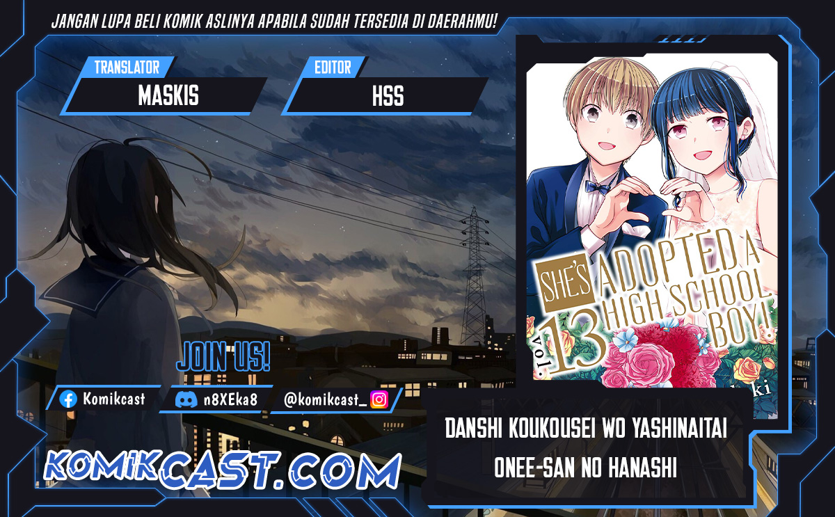 Danshi Koukousei wo Yashinaitai Onee-san no Hanashi.  Chapter 330