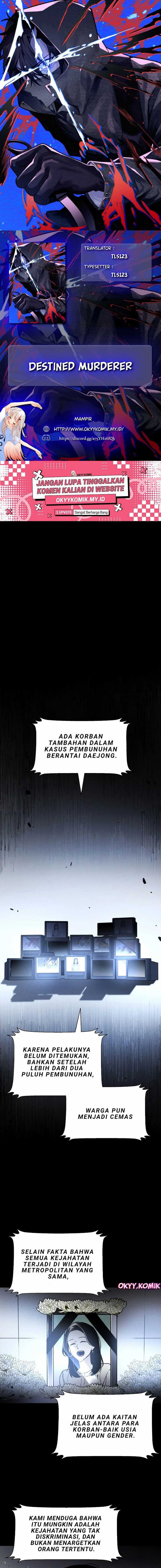 Baca Destined Murderer - Chapter 1 halaman 1