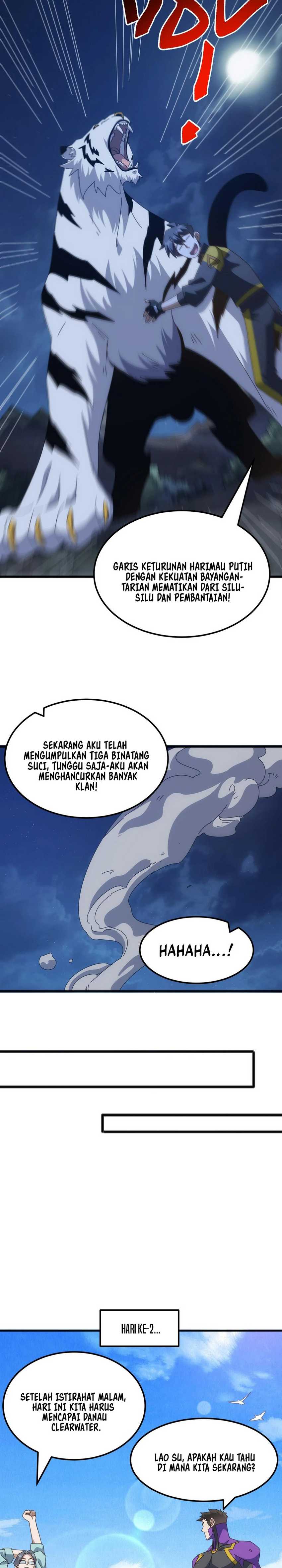 Domestication of Divine Beasts at the Beginning Chapter 34 page 36