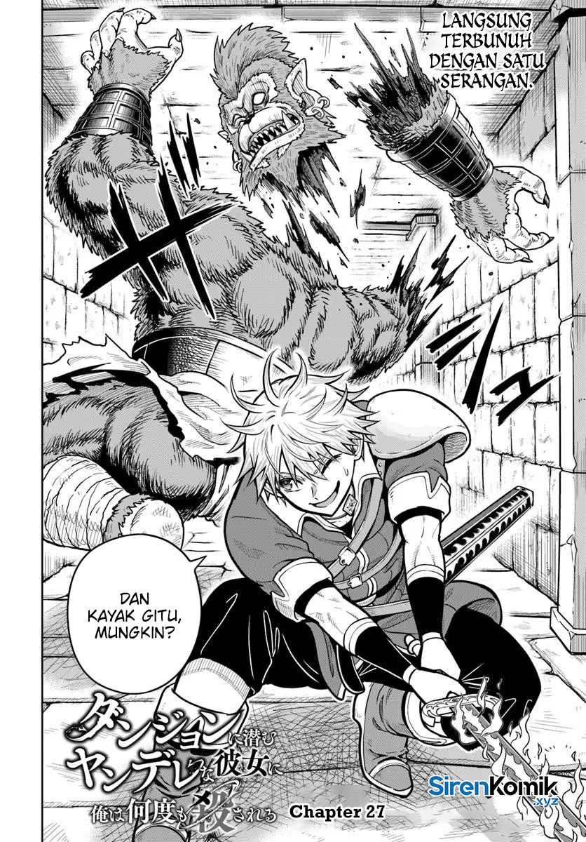 Dungeon ni Hisomu Yandere na Kanojo ni Ore wa Nando mo Korosareru Chapter 27 page 6