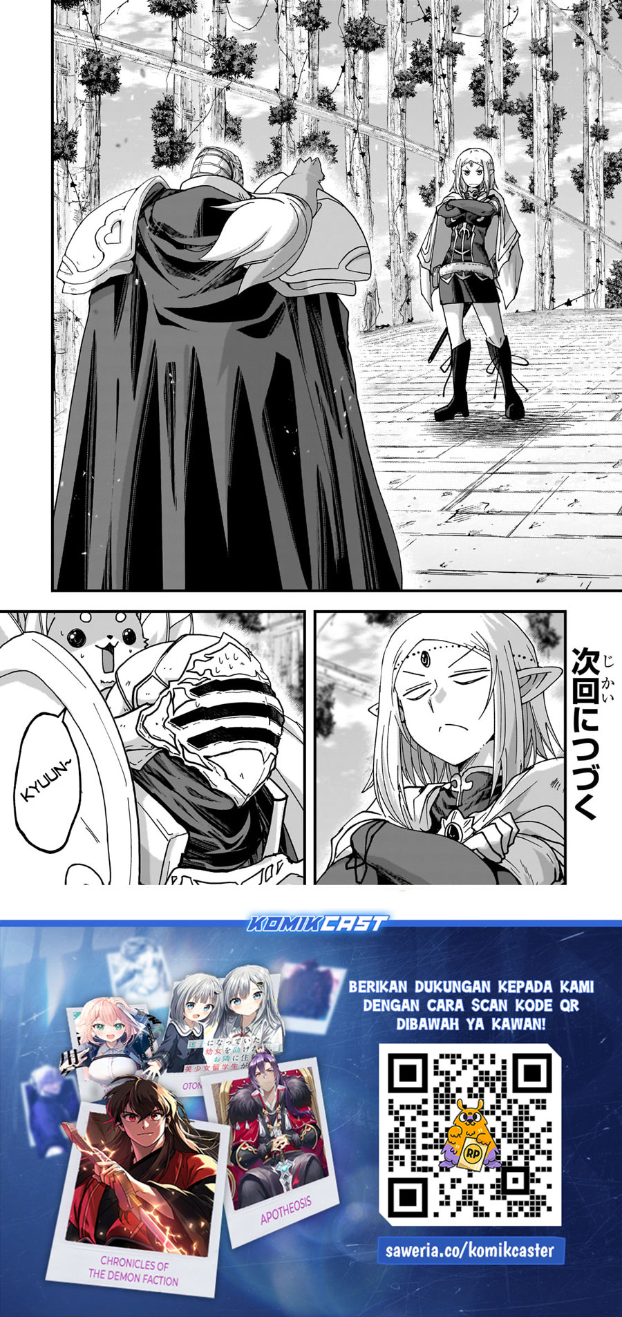 Gaikotsu Kishi-sama, Tadaima Isekai e Odekakechuu Chapter 66 page 46