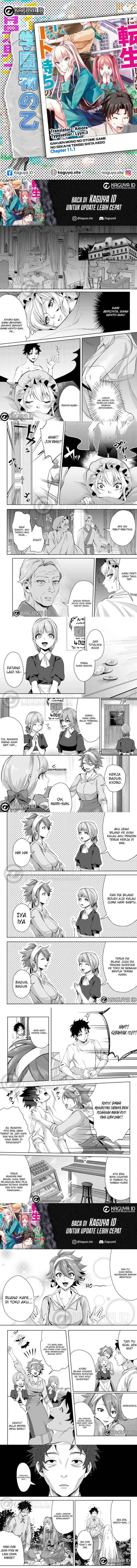 Gakuenmono No Otome Game No Sekai Ni Tensei Shita Kedo, Cheat-Mochi No Haikei Danshi Seitodatta You Desu Chapter 11.1 page 2
