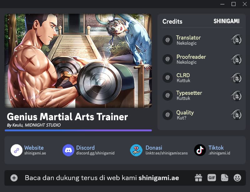 Baca Genius Martial Arts Trainer - Chapter 4 halaman 1