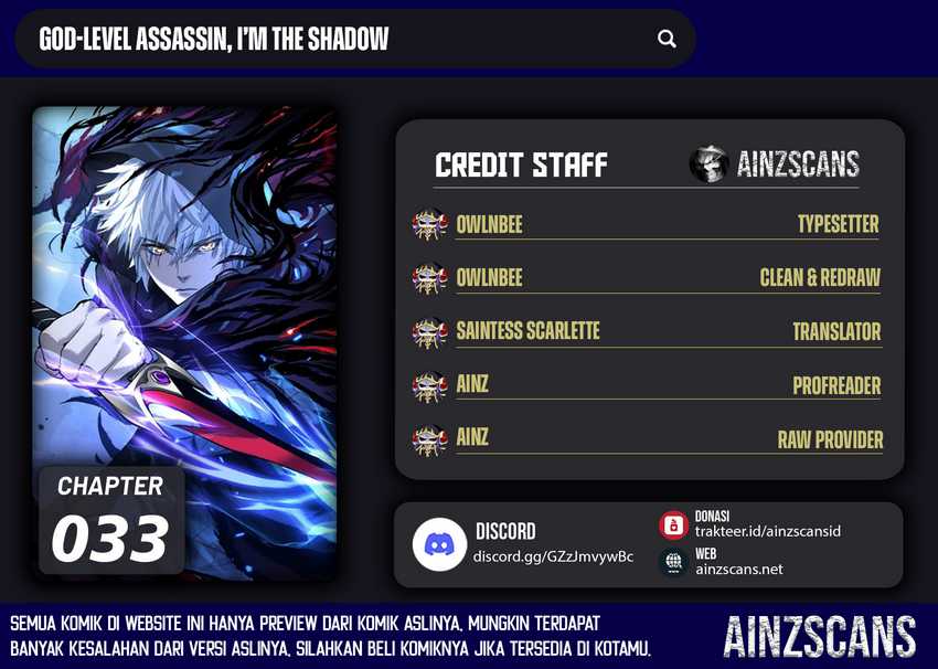 God-level Assassin, I’m the Shadow Chapter 33 page 2