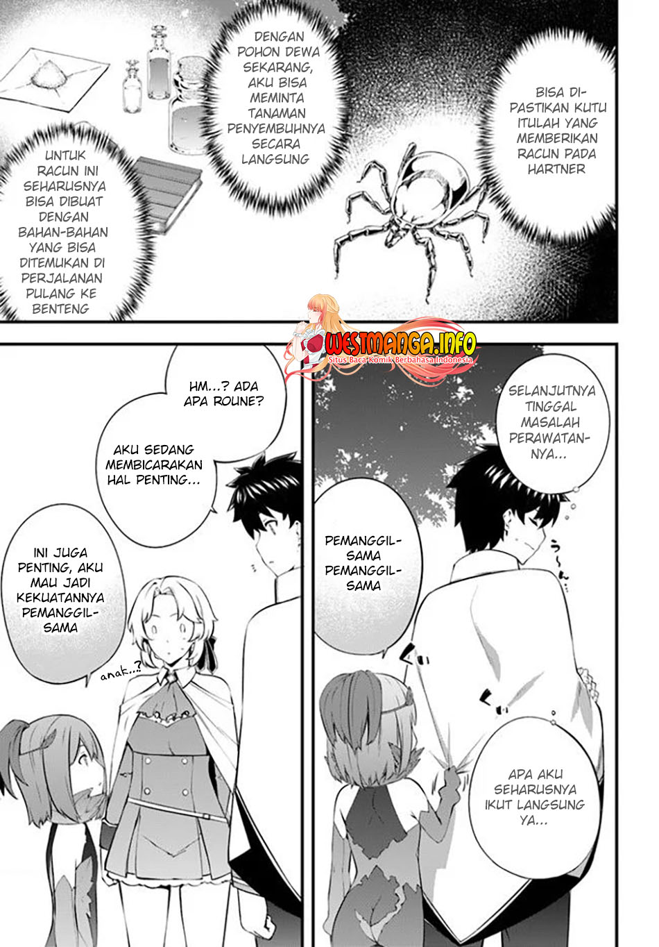 Hagure Seirei Ino Shinsatsu Kiroku ~Seijo Kishi-dan to Iyashi no Kamiwaza~ Chapter 21 page 54