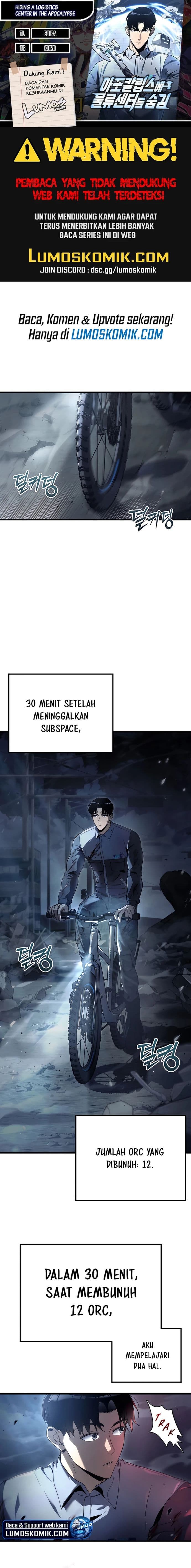 Baca Hiding a Logistics Center in the Apocalypse - Chapter 3 halaman 1