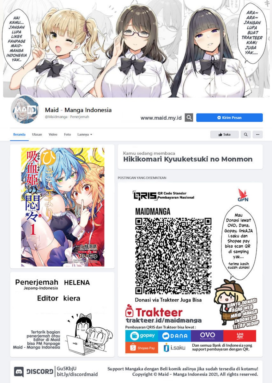 Hikikomari Kyuuketsuki no Monmon Chapter 14