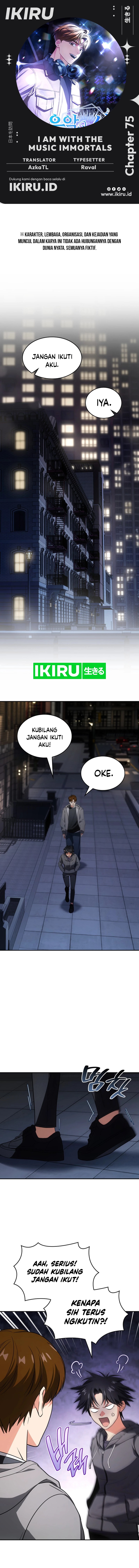 Baca Komik I Am With the Music Immortals Chapter 75 halaman 1