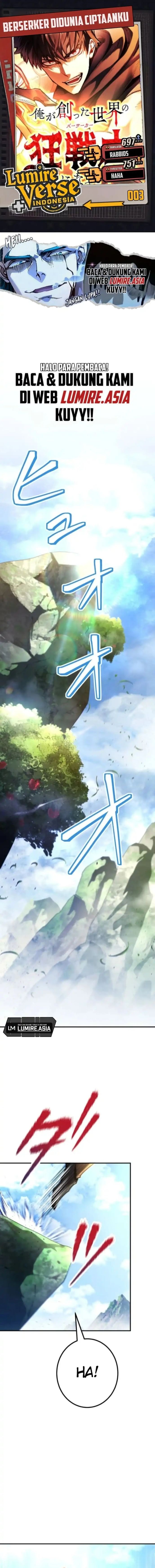 Baca I Became the Berserker of the World I Created - Chapter 3 halaman 1