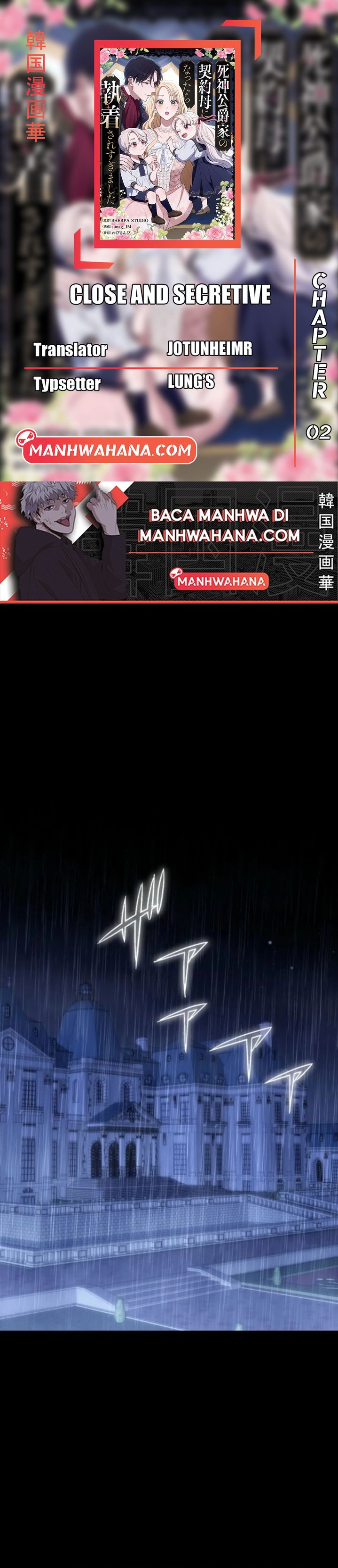 I Became the Contract Mother of the Grim Reaper Duke’s Family and They Became Obsessed With Me Chapter 02 page 2