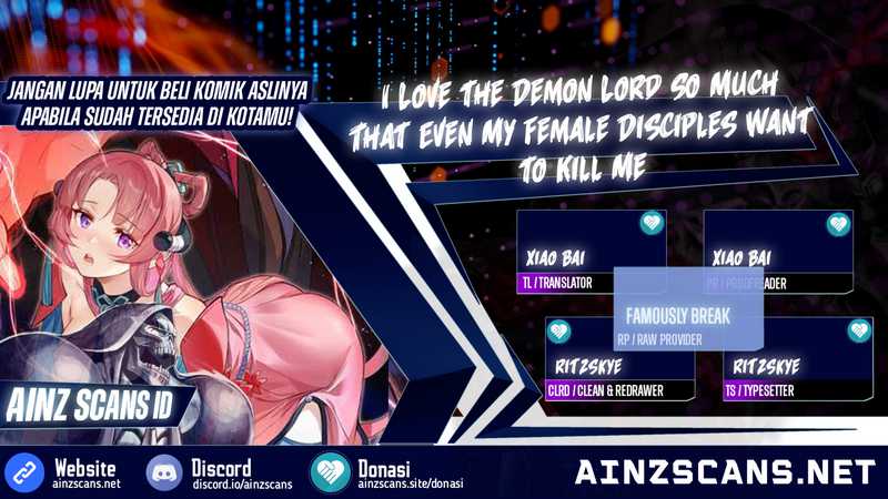 I Love the Demon Lord So Much That Even My Female Disciples Want to Kill Me  Chapter 66