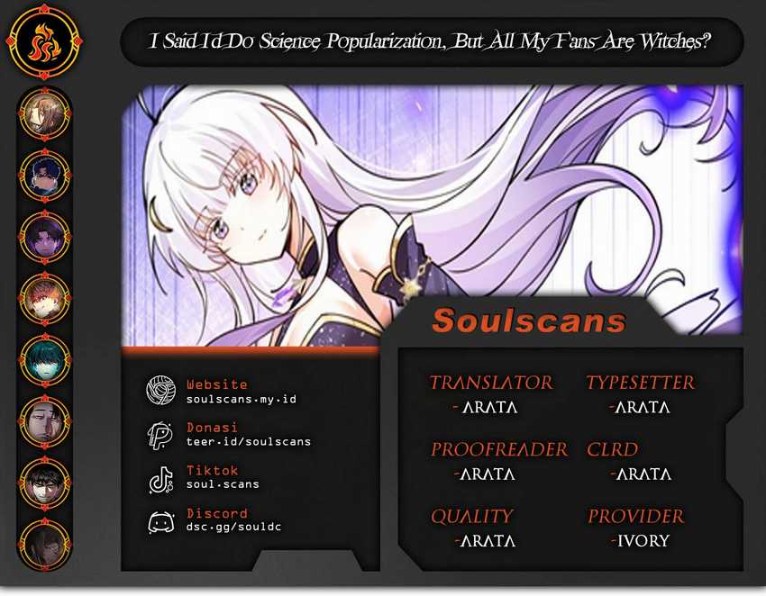 I Said l’d Do Science Popularization, But All My Fans Are Witches? Chapter 07 page 2