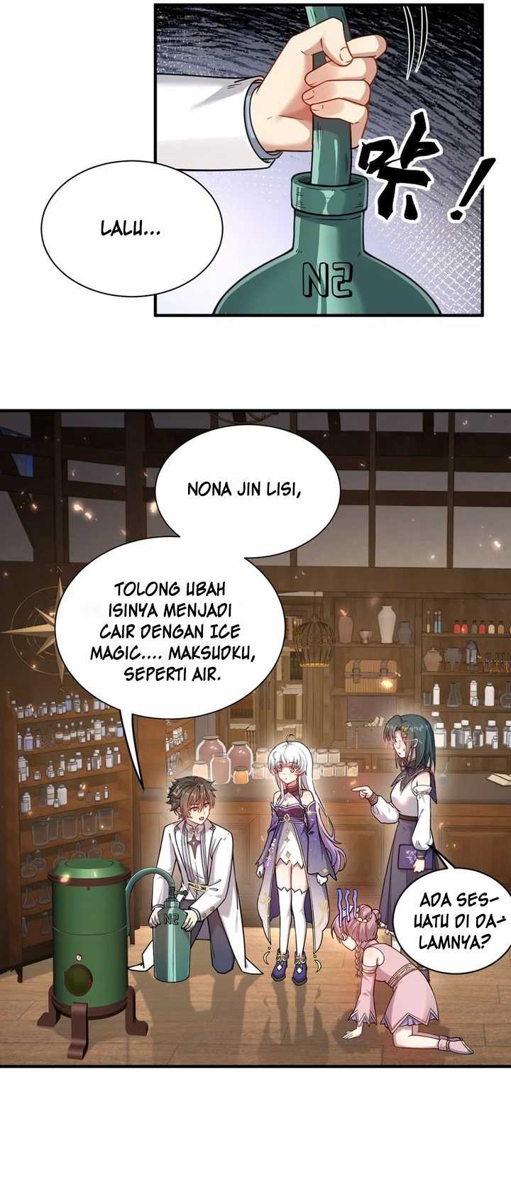 I Said l’d Do Science Popularization, But All My Fans Are Witches? Chapter 07 page 36