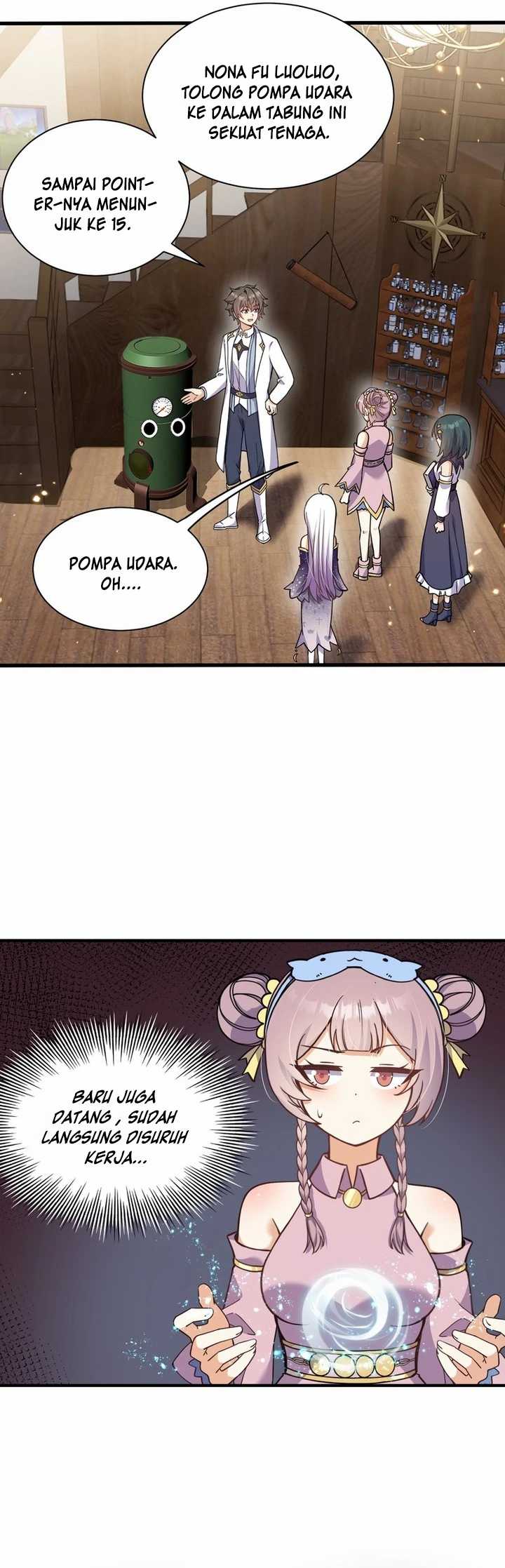 I Said l’d Do Science Popularization, But All My Fans Are Witches? Chapter 07 page 8