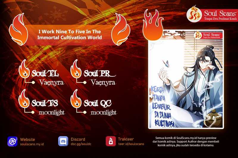 I Work Nine To Five In The Immortal Cultivation World  Chapter 110