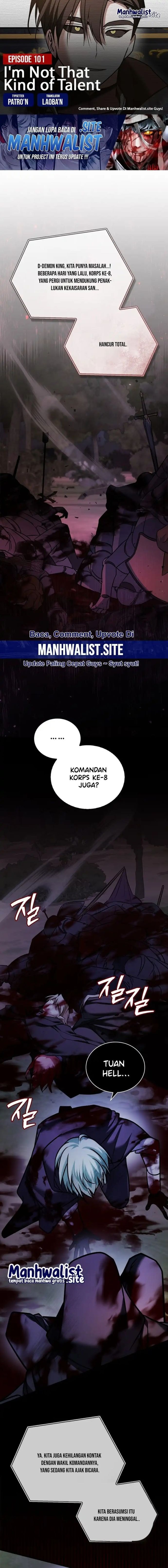 I'm Not That Kind of Talent - Chapter 101 - Page 1