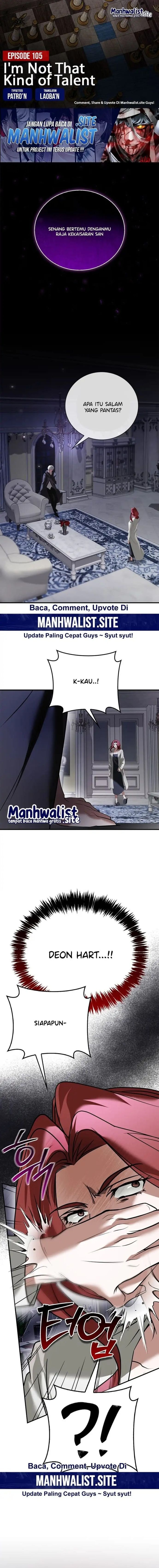 I'm Not That Kind of Talent - Chapter 105 - Page 1