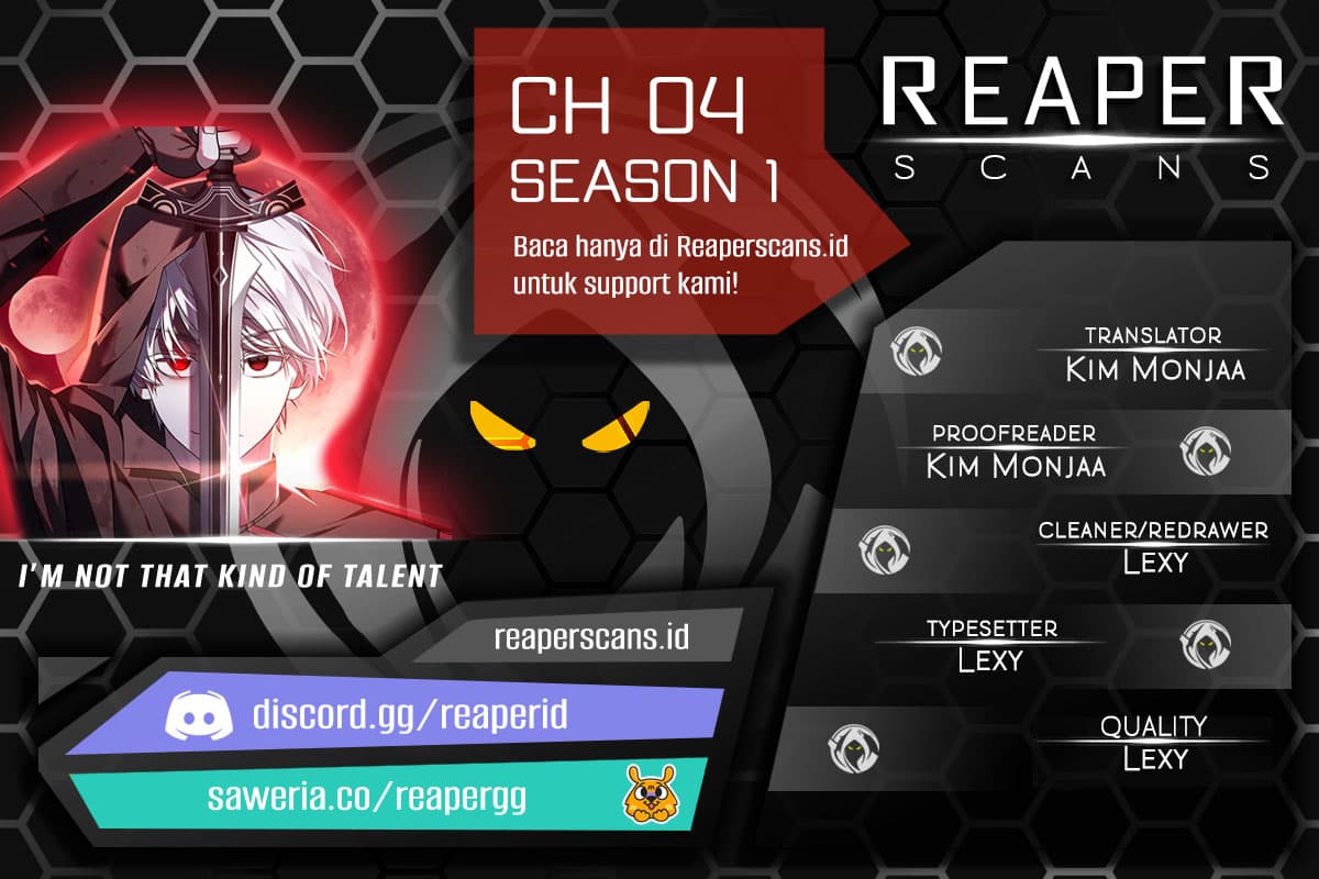 Baca I'm Not That Kind of Talent - Chapter 4 halaman 1