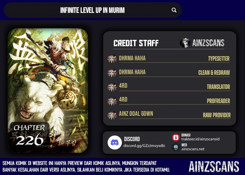 Infinite Level Up in Murim  Chapter 226