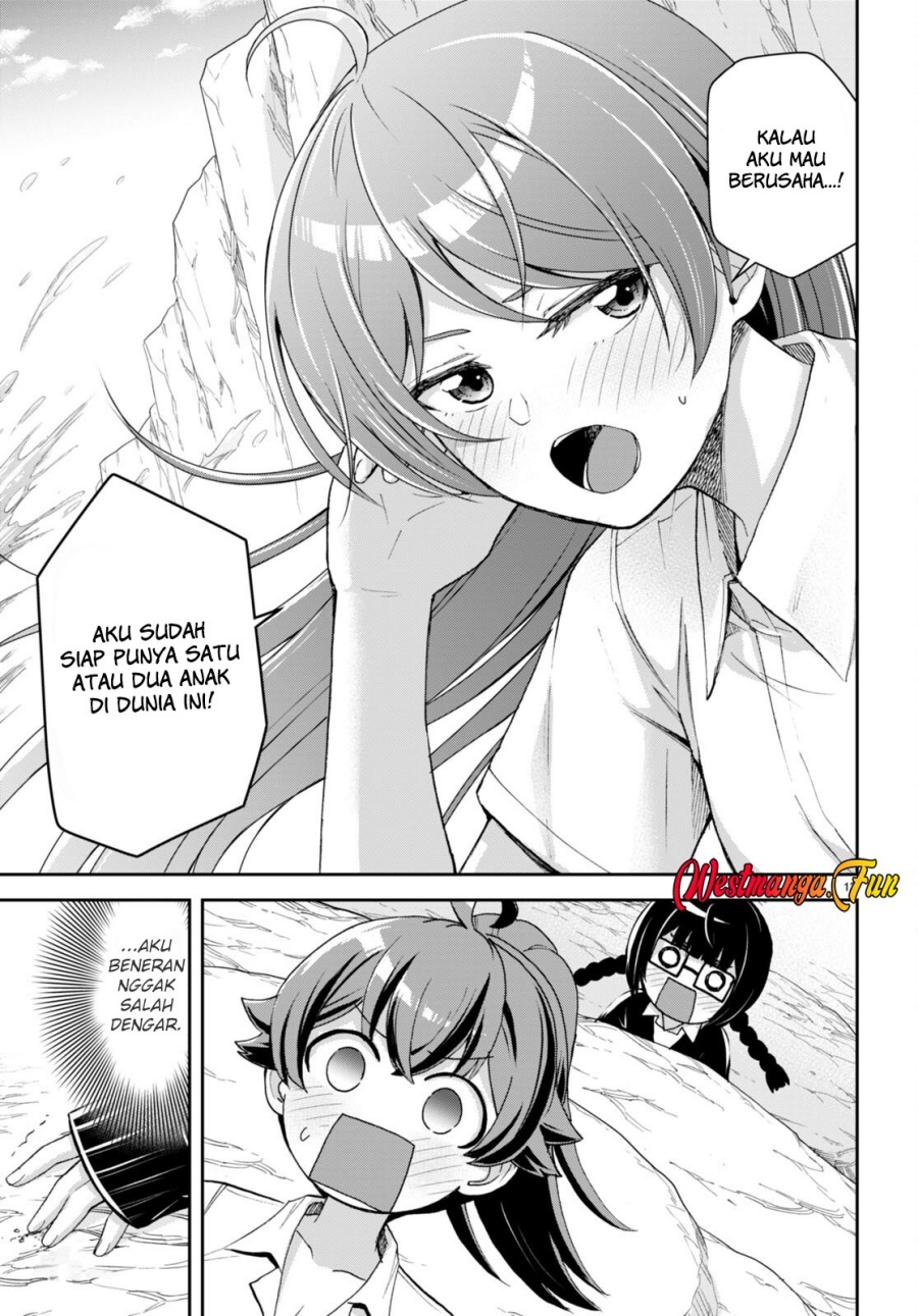 Isekai Yurutto Survival Seikatsu: Gakkou no Minna to Isekai no Mujintou ni Tenishitakedo Ore Dake Rakushou desu Chapter 28 page 30