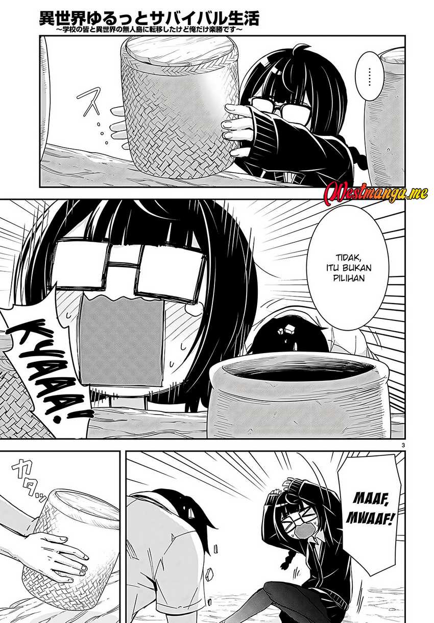 Isekai Yurutto Survival Seikatsu: Gakkou no Minna to Isekai no Mujintou ni Tenishitakedo Ore Dake Rakushou desu Chapter 29 page 10