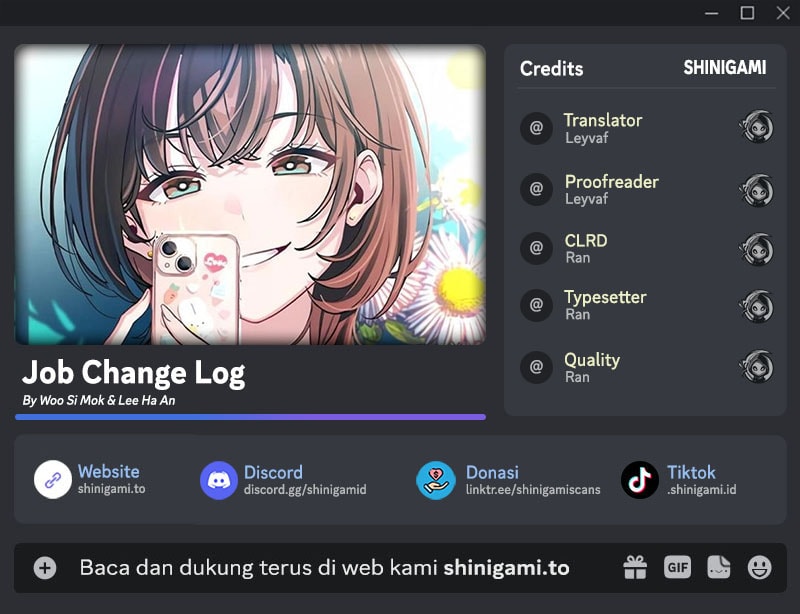 Job Change Log Chapter 18